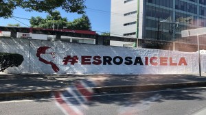 El PAN CDMX denunció ante las autoridades electorales a Rosa Icela Rodríguez por pintas en bardas.