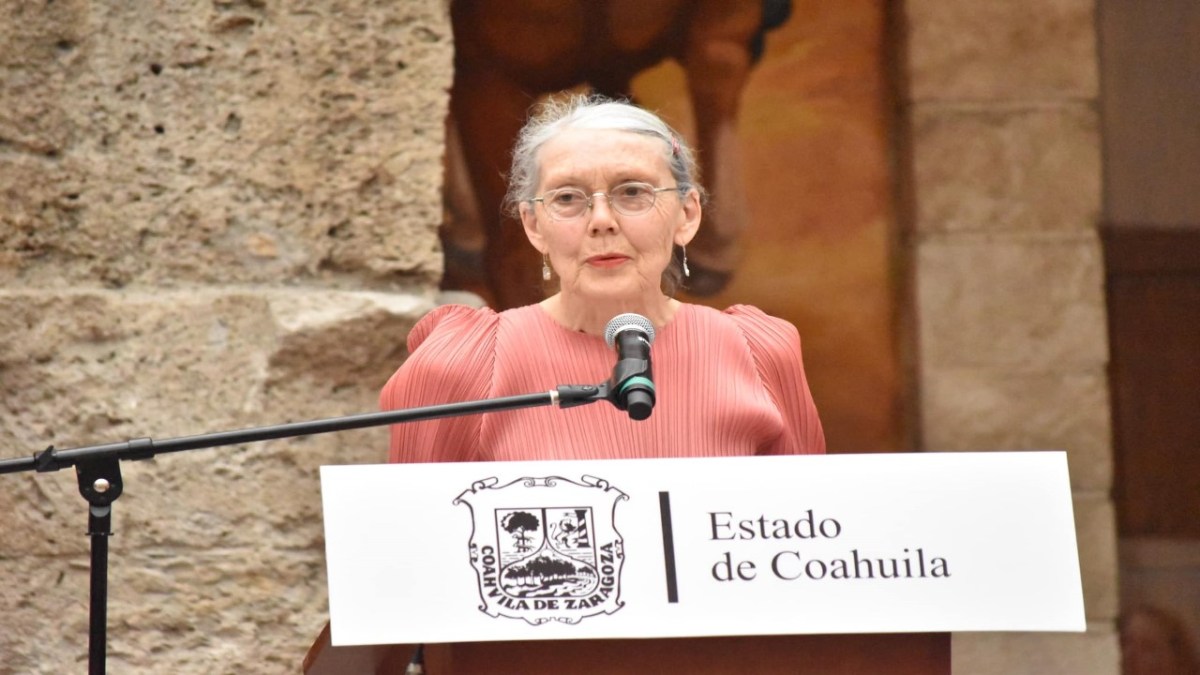 Anne Carson fue la encargada de la apertura de la Feria Internacional del Libro de Coahuila