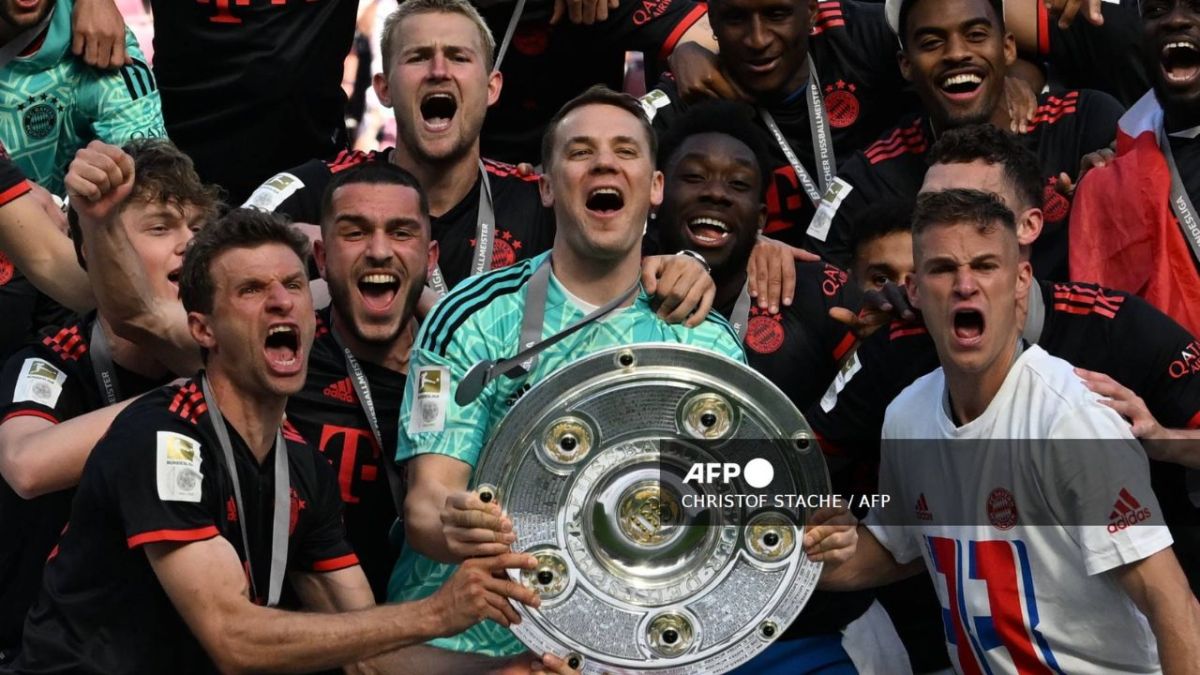 AFP | Bayern Munich conquista su undécimo título de Bundesliga al hilo.