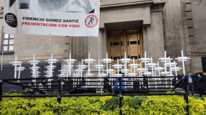 Foto: Marisol Montaño | Manifestación por el caso de la Guardería ABC a las afueras de la SCJN.