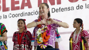 Foto: Cortesía | Claudia Sheinbaum arrancó sus asambleas informativas por la defensa de la 4T en Oaxaca.