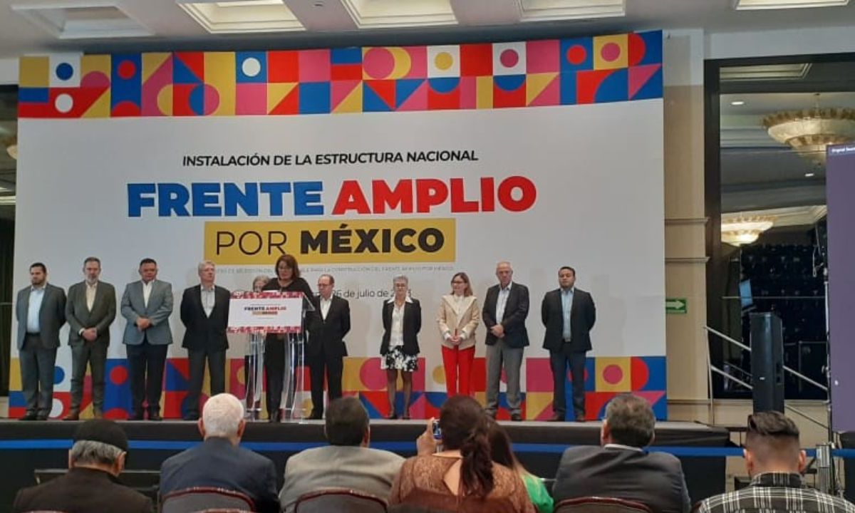 Anuncian la instalación de 32 comités estatales para la construcción del Frente Amplio por México