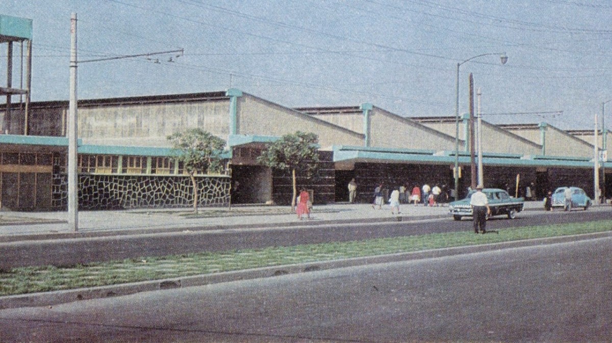 El Mercado de Jamaica de la CDMX en su inauguración en 1957