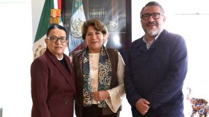 Titular de la SSPC se reúne con la gobernadora electa de Edomex, Delfina Gómez