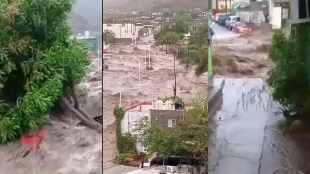 Así dejó daños Hilary por su paso por Santa Rosalía.