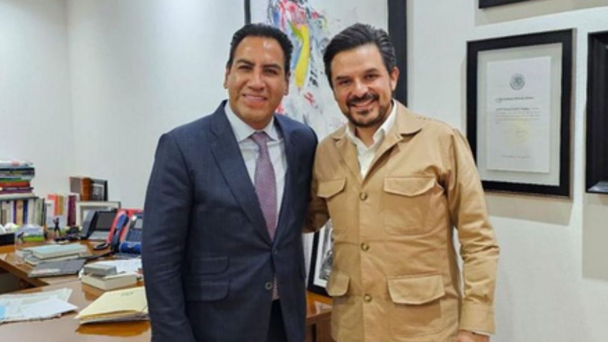 Eduardo Ramírez de Morena se reunió con el director del IMSS, Zoé Robledo, a quien le reconoció su esfuerzo y se sumó para trabajar en la construcción del IMSS Bienestar