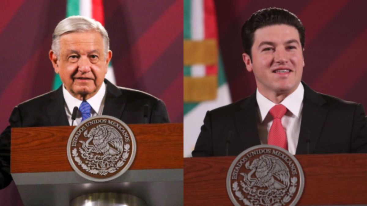 Amlo y Samuel García López Obrador celebró el fin del conflicto entre el Congreso de Nuevo León y Samuel García