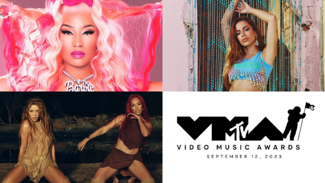 Shakira, Karol G, Peso Pluma, Nicki Minaj ¿Dónde ver los MTV VMAs en