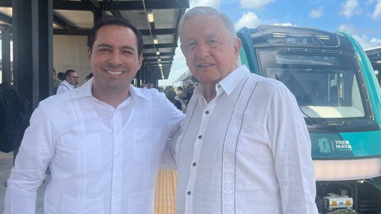 Encabeza AMLO Segundo Día De Pruebas De Tren Maya En Yucatán - 24 Horas