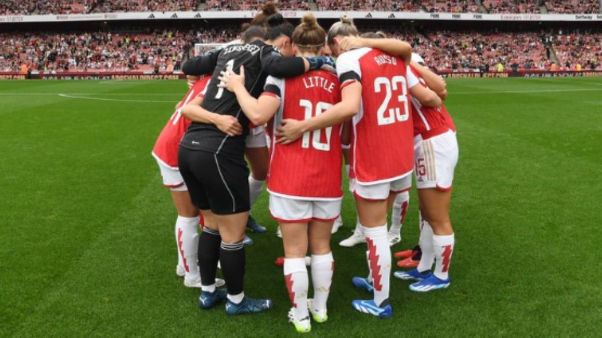 Foto:Twitter/@ArsenalWFC|¡Increíble! La Superliga Femenina de Inglaterra impone nuevo récord de asistencia