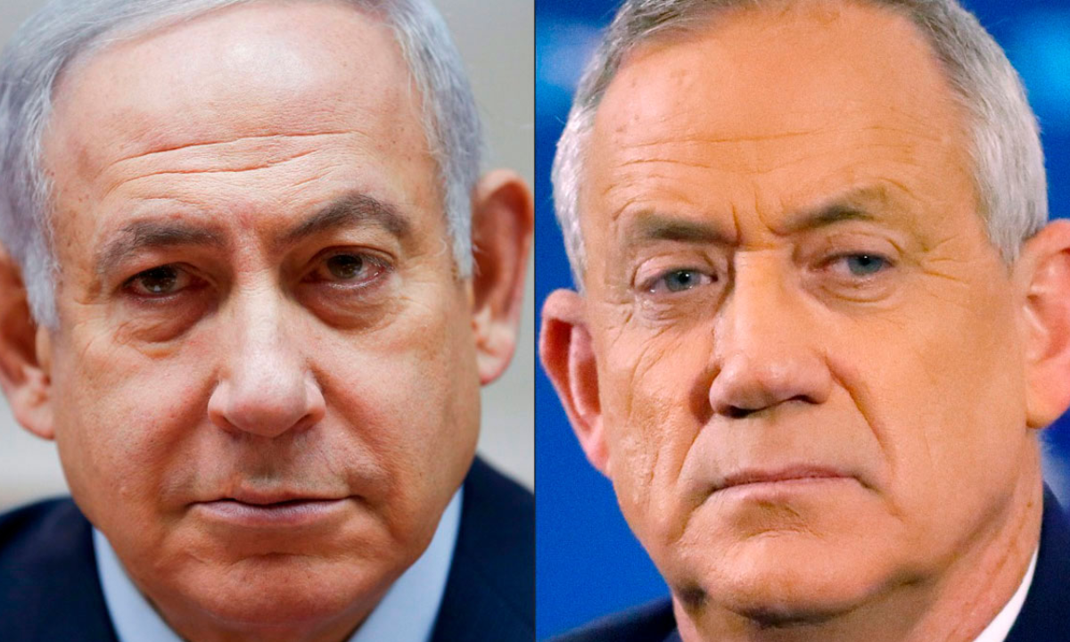 Netanyahu y opositor Gantz formarán "gobierno de emergencia" durante la guerra en Israel