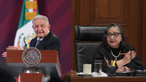 AMLO y Norma Piña