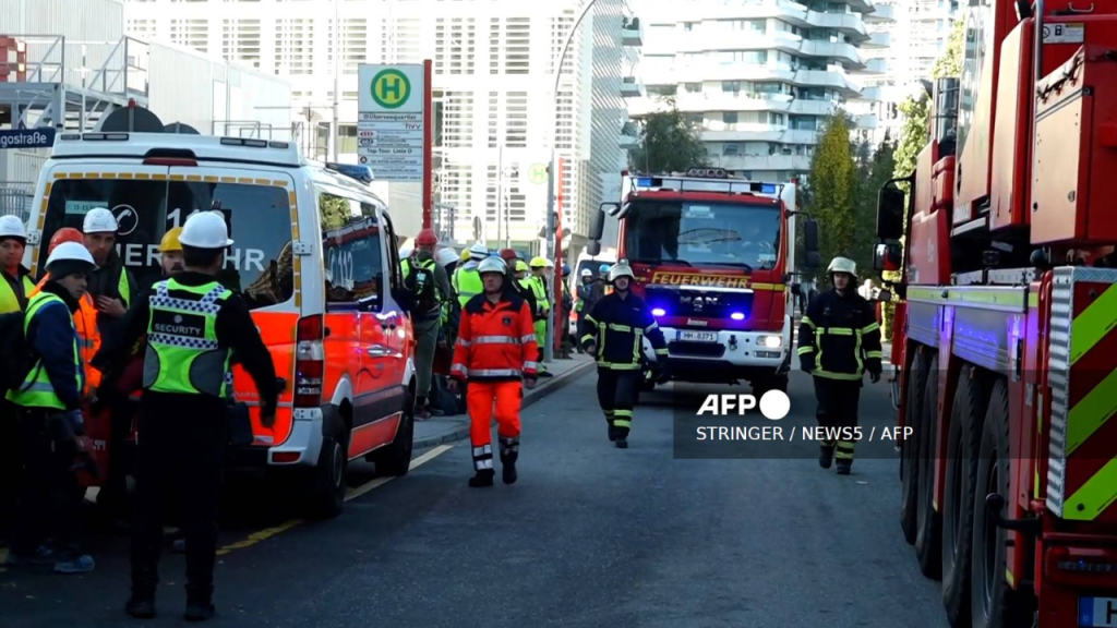 En Alemania, varios obreros mueren en un accidente de una construcción