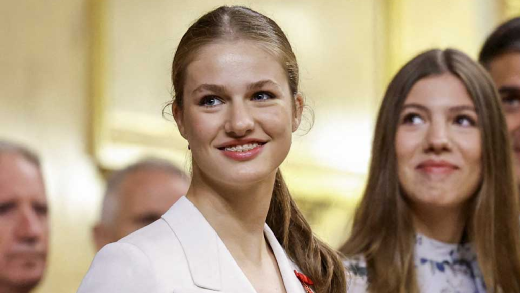 La princesa Leonor proclama un juramento como posible futura reina de España