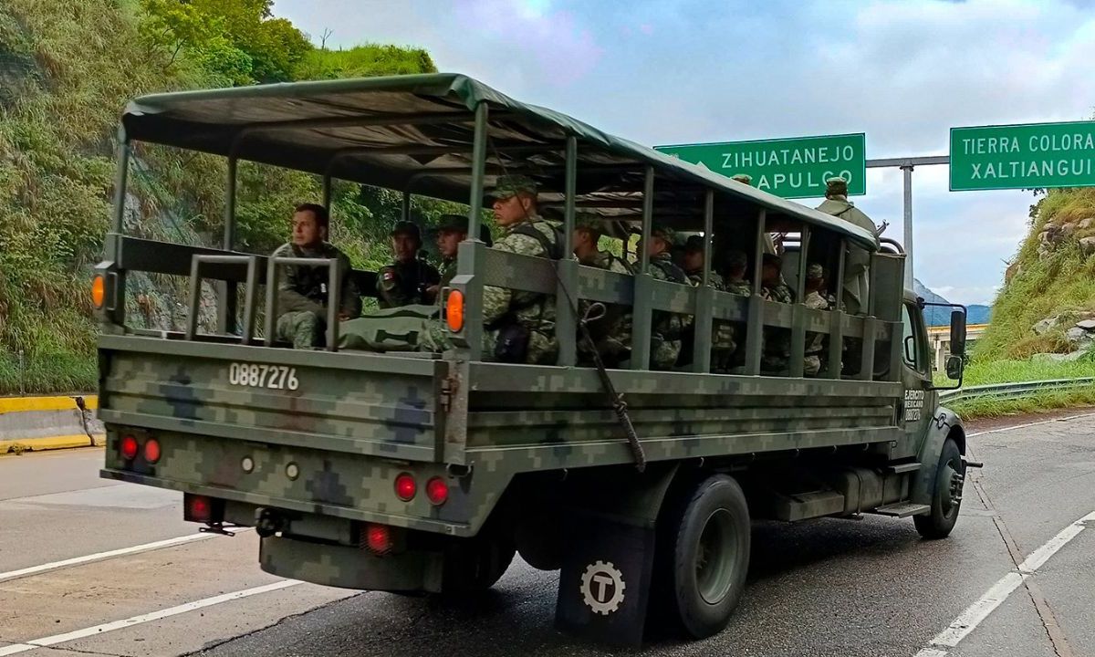 Fuerzas Armadas despliegan más de 8 mil efectivos en Guerrero por paso de Otis