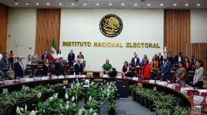 Firma INE acuerdo por la integridad electoral