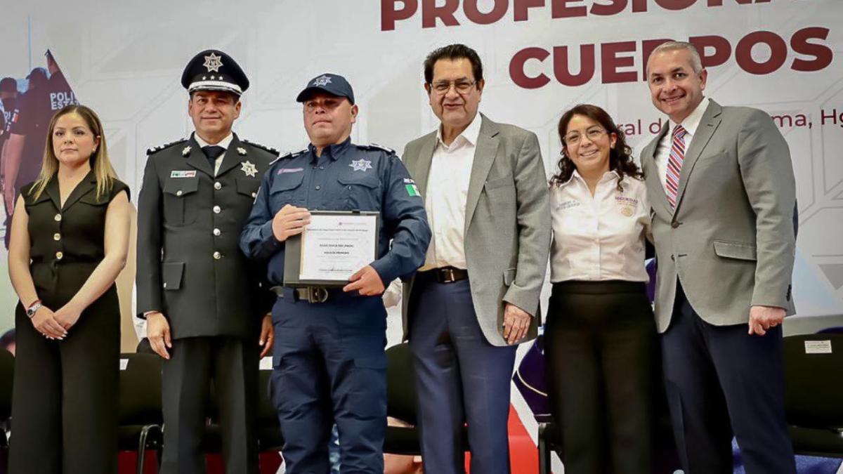 Instituciones de Seguridad Pública de 27 entidades del país, reconocieron el trabajo que desarrolla Hidalgo