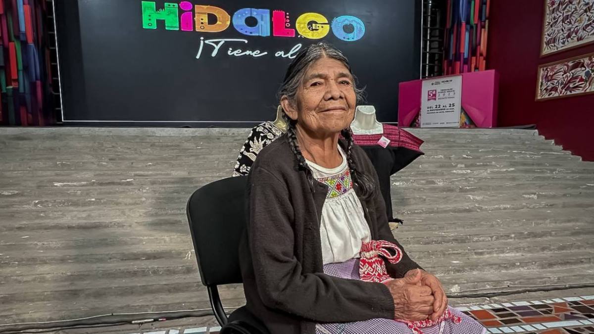 Bordados de Martina García Cruz son el legado de artesanos del telar de cintura en la región del Valle del Mezquital, en Hidalgo.