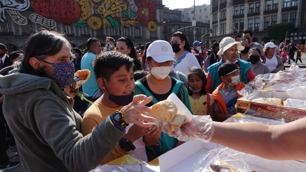 Rosca de Reyes - Zocalo