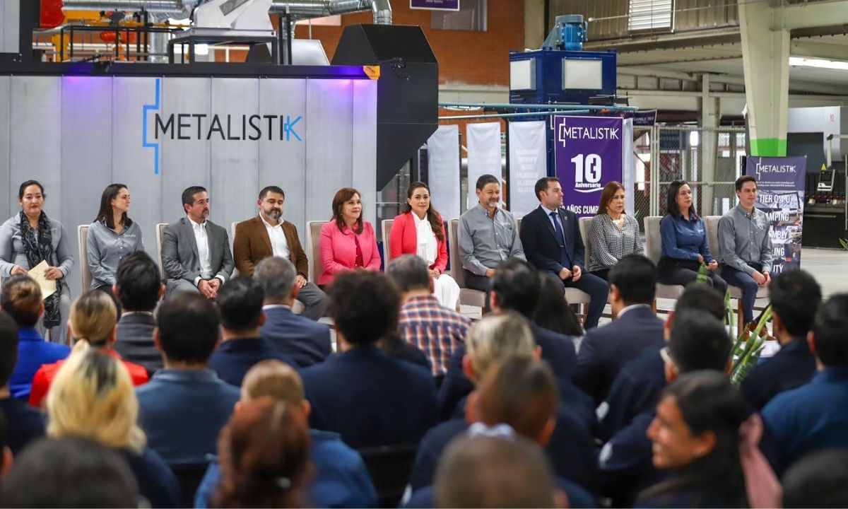 Anuncia Tere Jiménez expansión de empresa Metalistik por dos mdd; generará 50 nuevos empleos