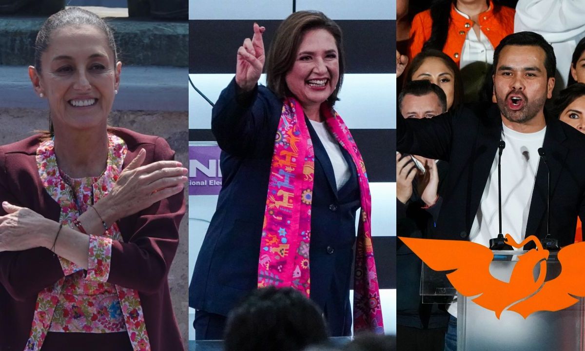 El INE aprobó los registros de las candidaturas presidenciales de Claudia Sheinbaum, Xóchitl Gálvez y Jorge Álvarez Máynez.