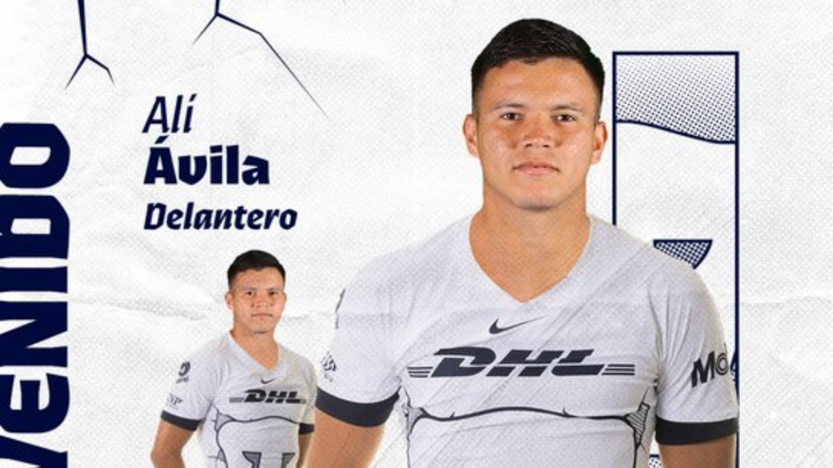 La noche de este jueves 1 de enero Pumas oficializó la llegada del juvenil Alí Ávila como su refuerzo para el Clausura 2024.