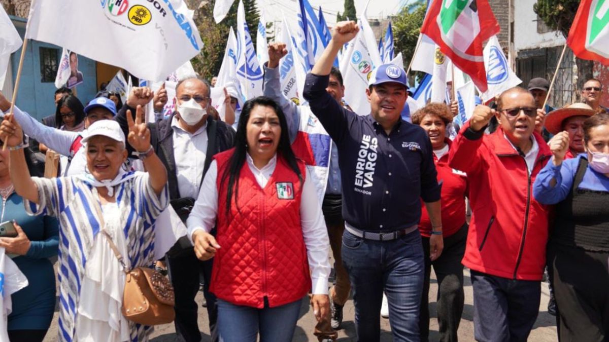 Recibe Enrique Vargas respaldo en Nezahualcóyotl