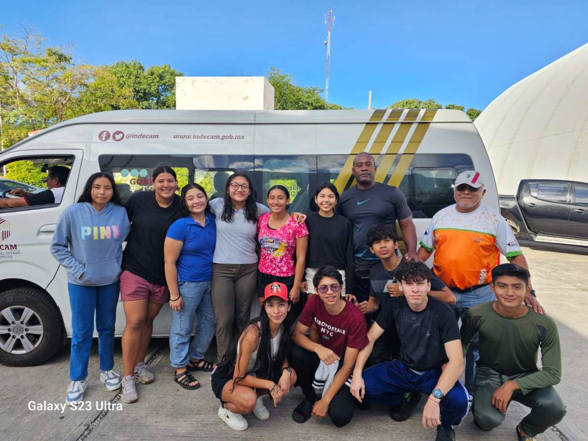 Foto: Cortesía / Campeche va representado por 12 atletas de lanzamiento y pruebas de pista, así como una delegación de deporte adaptado