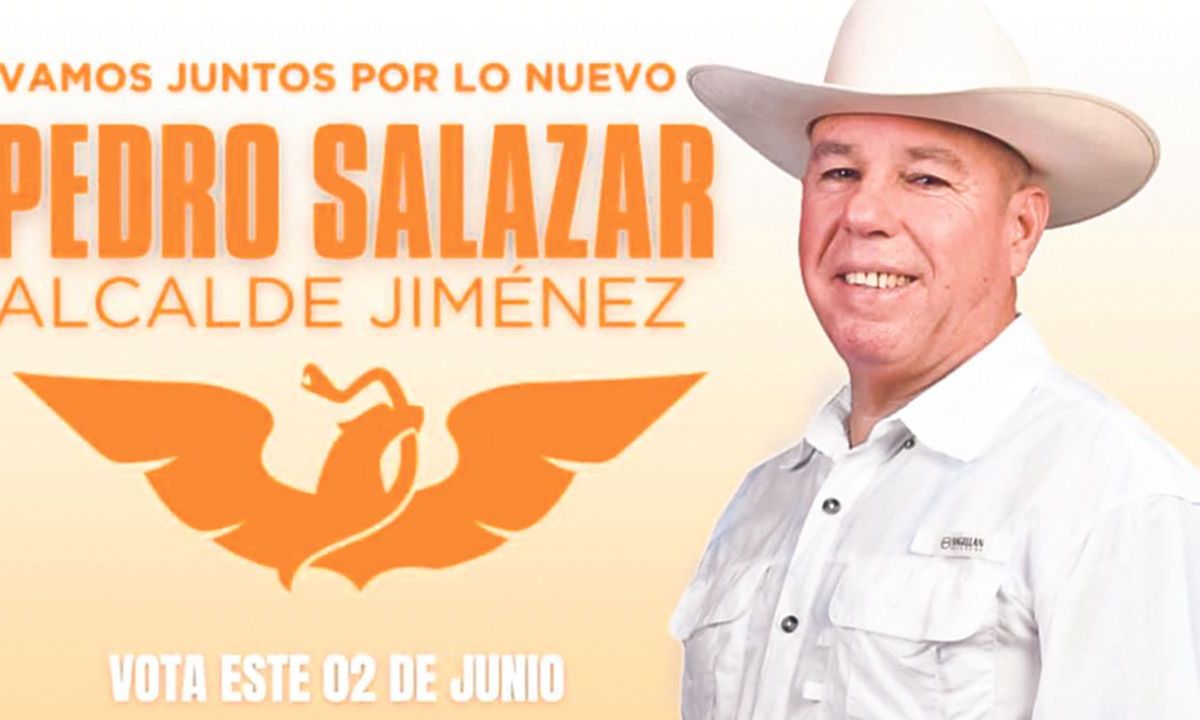 Saldo. El candidato Pedro Salazar, al municipio de Jiménez, entre los lesionados