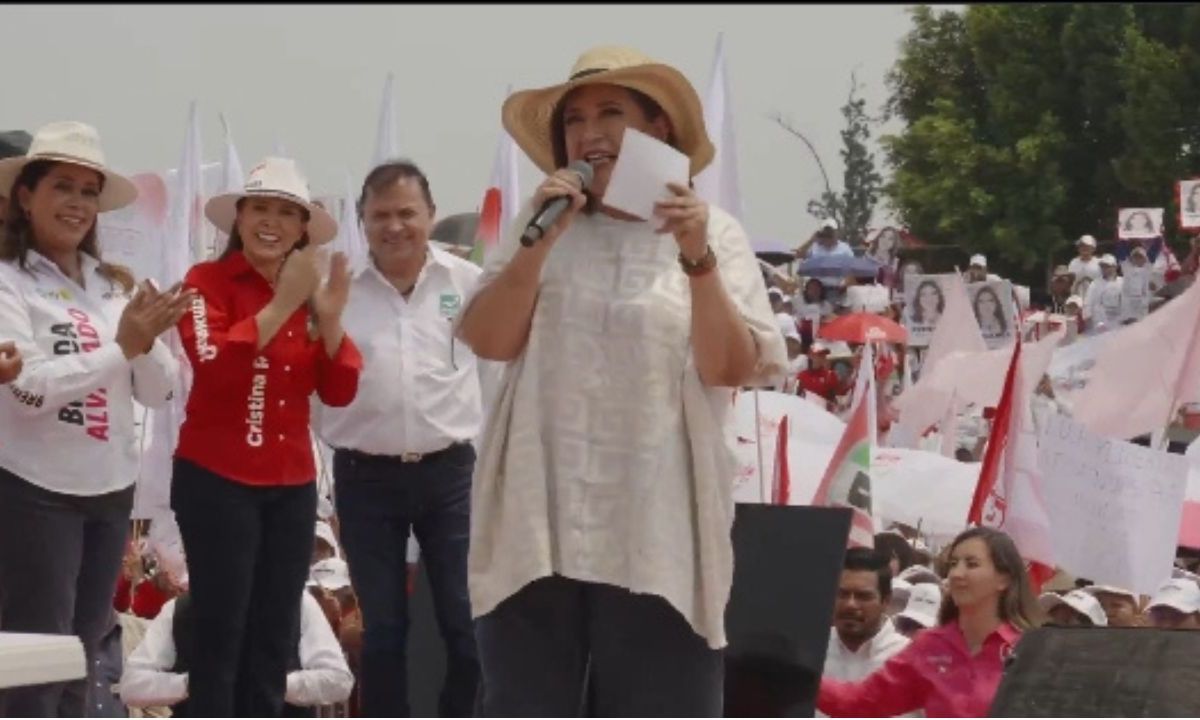Xóchitl cierra campaña en Estado de México y pide salir a votar