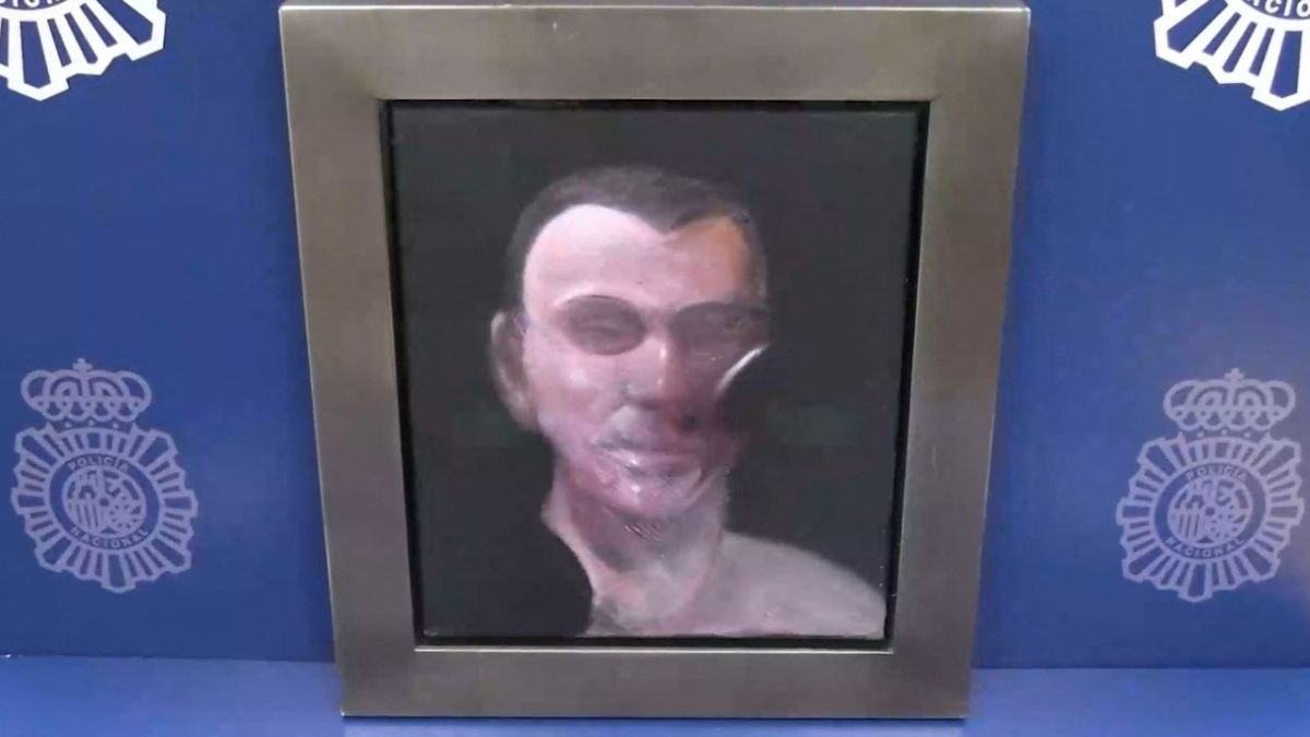 La policía española anunció ayer  que recuperó un cuadro de Francis Bacon valorado en 5 millones de euros, que fue robado junto a otras cuatro obras del pintor británico del domicilio de un particular en Madrid hace nueve años