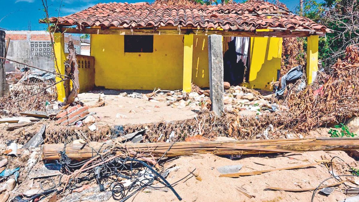 Naturaleza. El fenómeno meteorológico destruyó miles de viviendas y las pérdidas materiales se calculan por alrededor de 15 mil millones de dólares, revela informe del Observatorio de Desplazamiento Interno