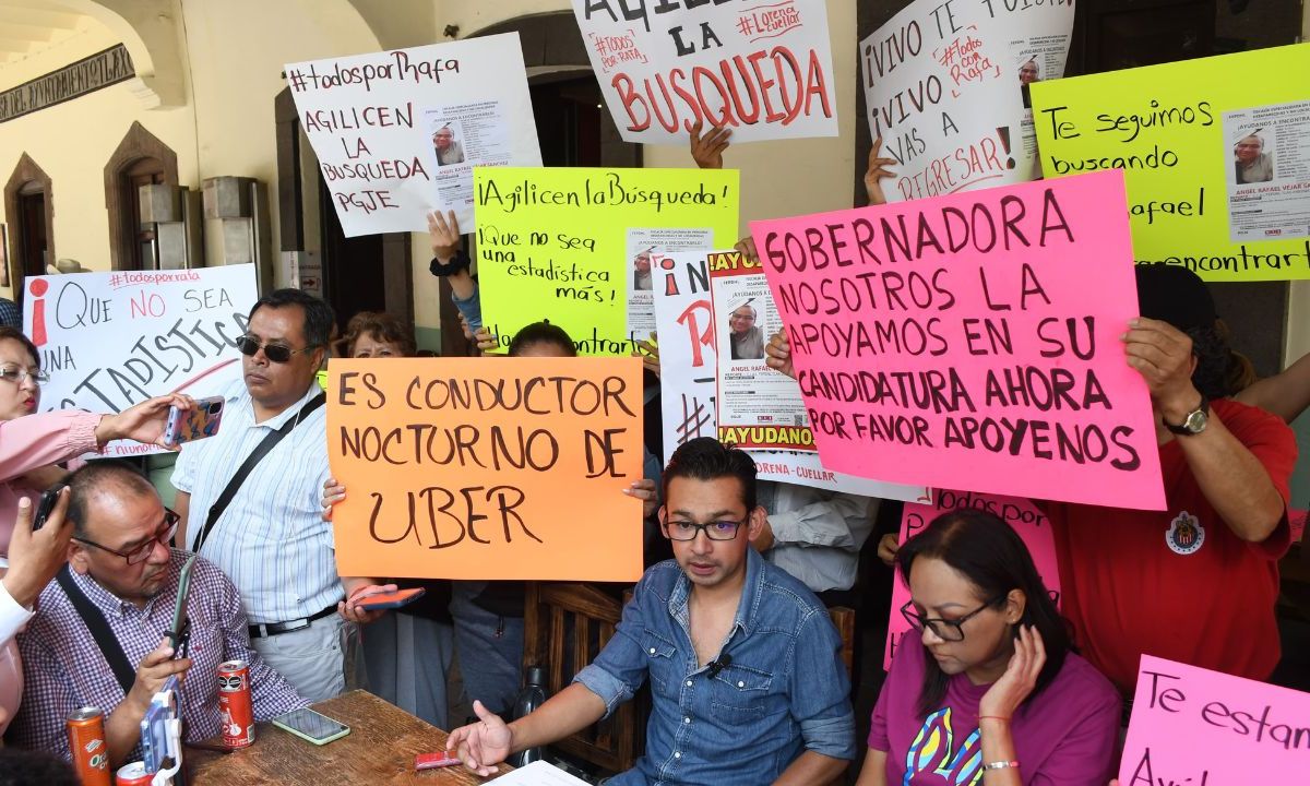 PROTESTA. Los familiare anunciaron que realizarán un planton frente a la Procuraduría para presionar y que busquen a Ángel.