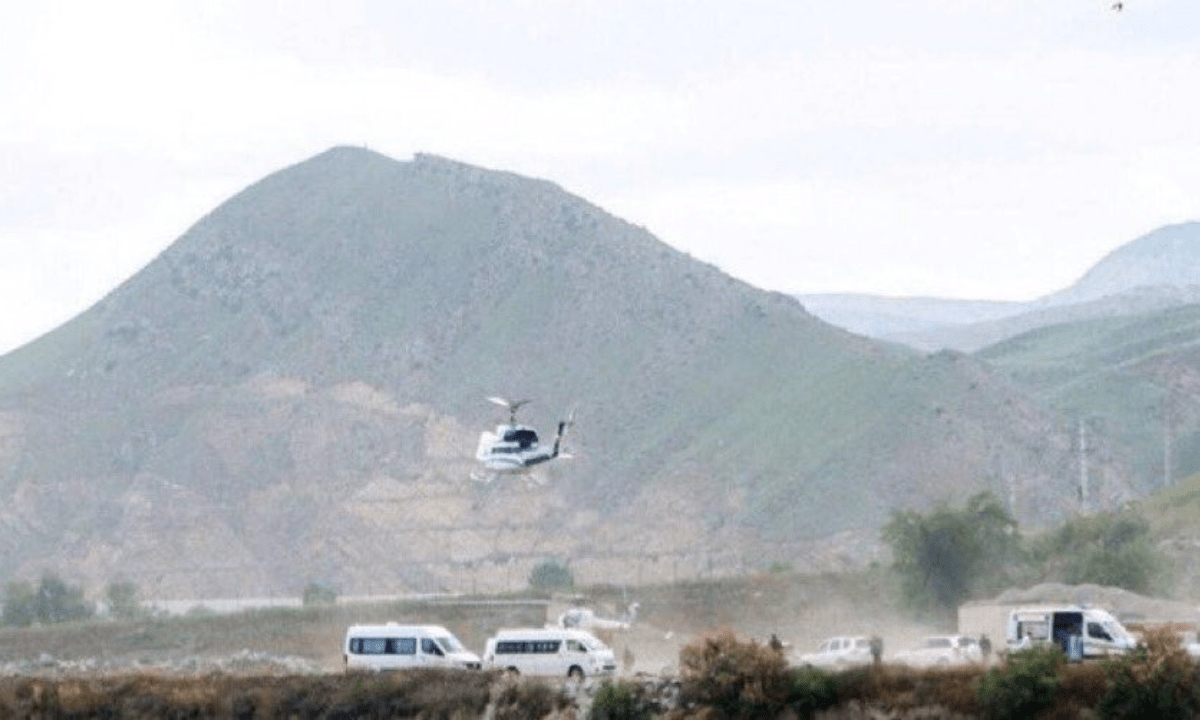 helicóptero presidencial Irán