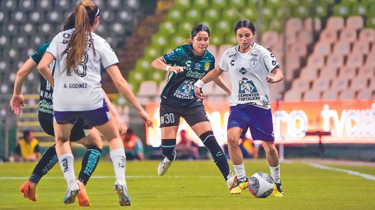 Amplias dominadoras de las acciones en su visita a territorio esmeralda, Pachuca Femenil se hizo con una clara ventaja en la ida de los cuartos de final ante León dentro del futbol femenino