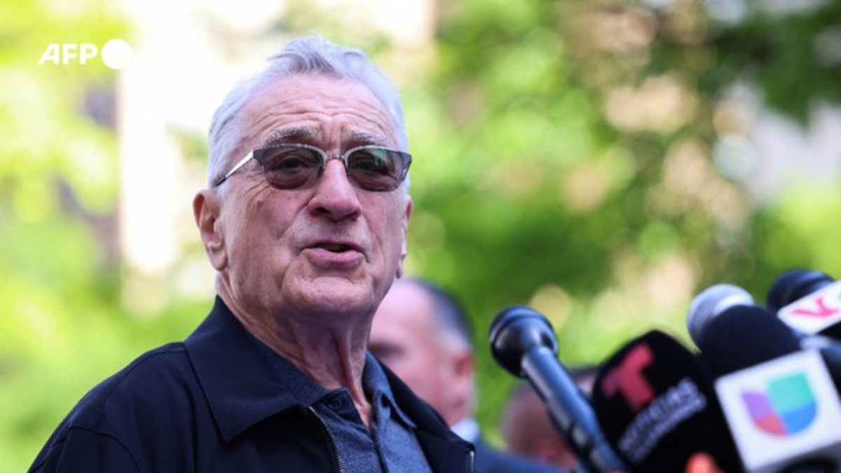 Robert De Niro llama peligroso ‘payaso’ a Trump