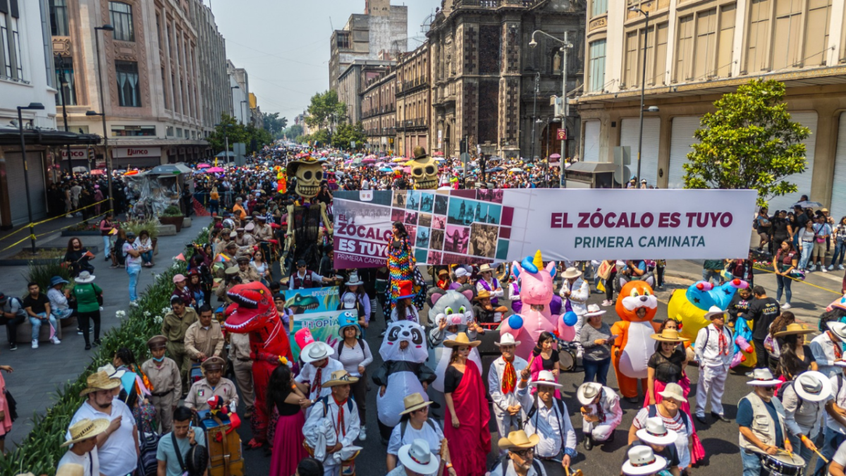 peatonalización del Zócalo