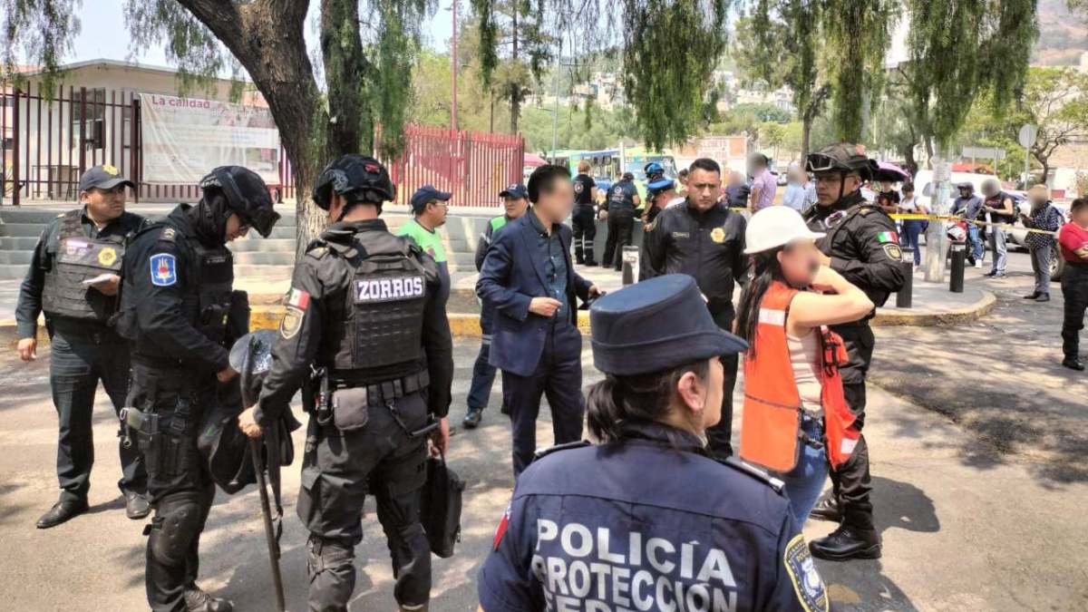 Un reporte de bomba provocó el desalojo de estudiantes del plantel educativo del IPN, ubicado en Zacatenco, alcaldía Gustavo A. Madero