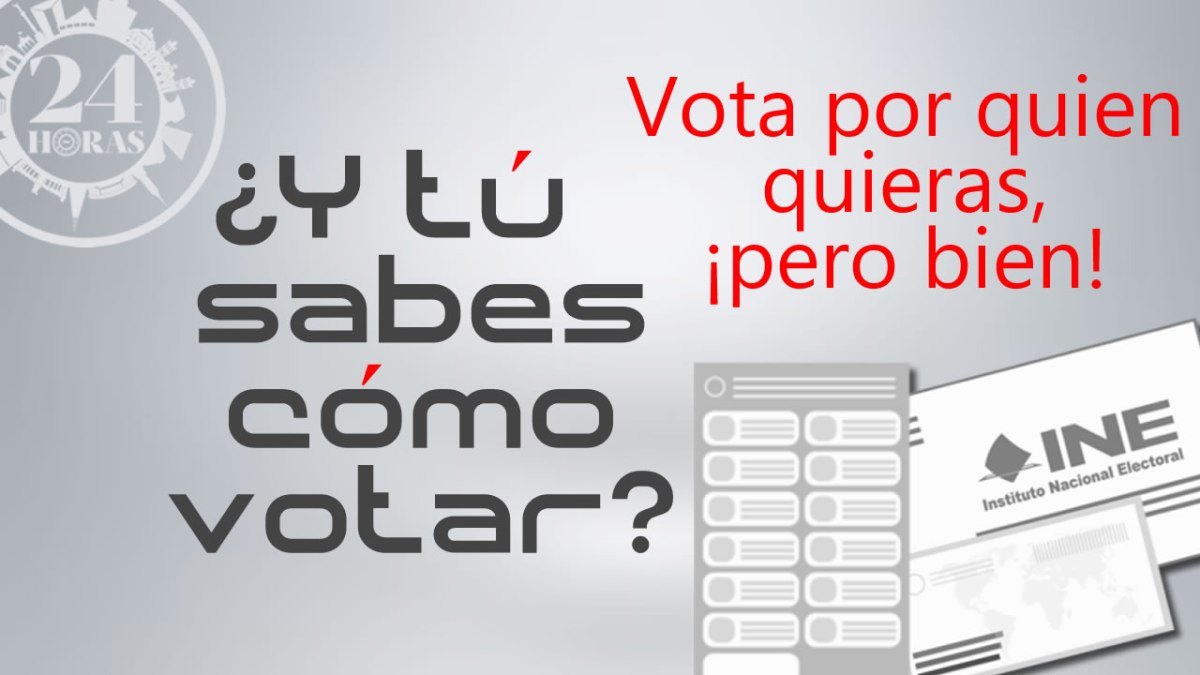 que tu voto cuente