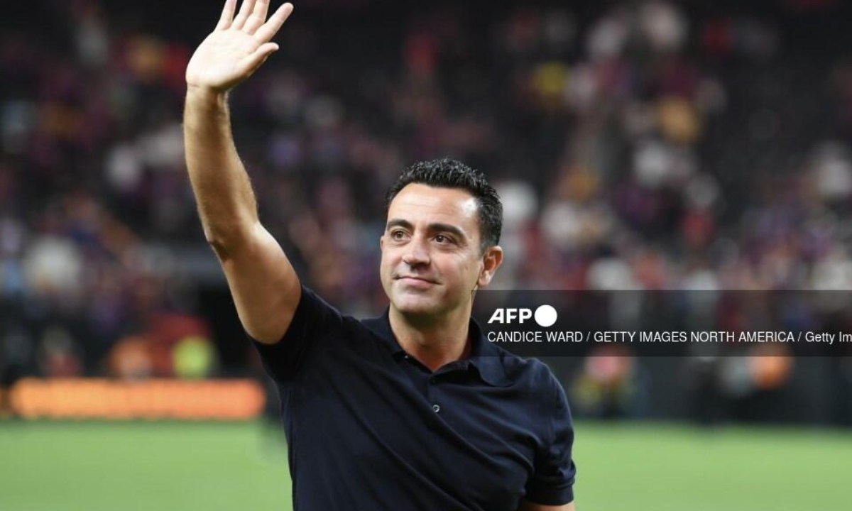 Antes del último juego de la temporada del Barcelona, su aún técnico, Xavi Hernández, se despidió de la institución culé.