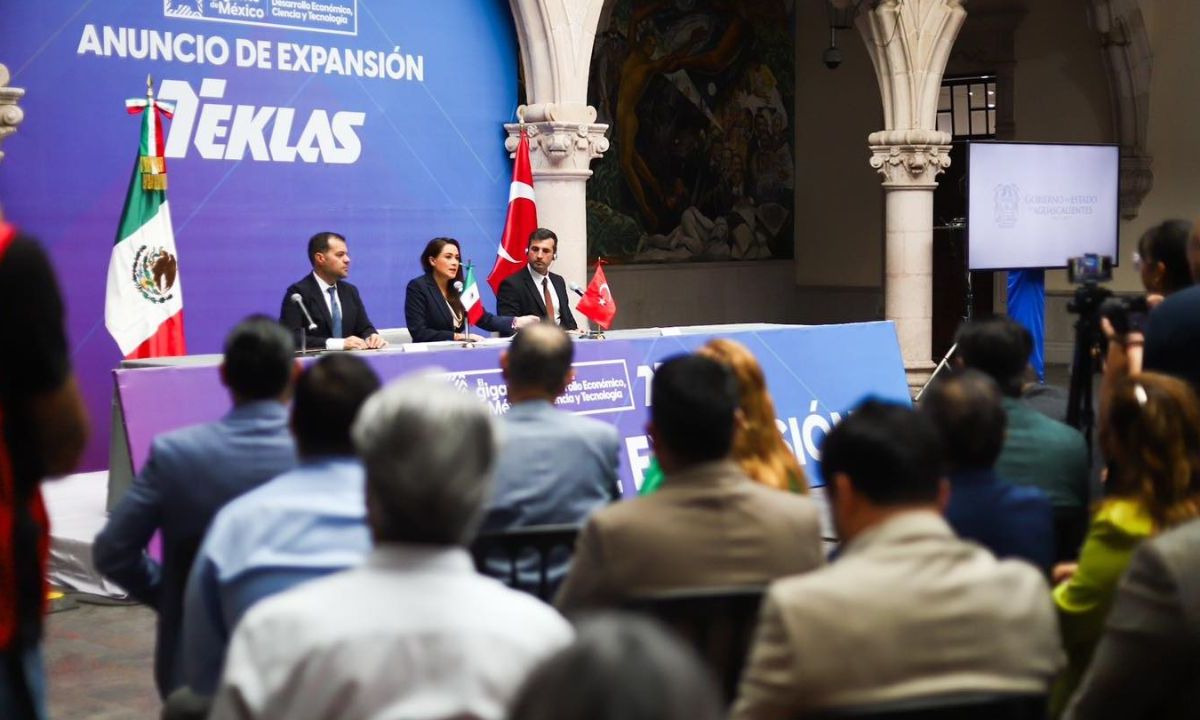 Teklas anuncia su expansión en Aguascalientes; con una inversión de 8 mdd creará 300 nuevos empleos