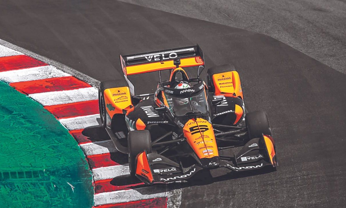 Patricio O'Ward culminó en la octava posición durante la novena fecha de la IndyCar Series al frente del Arrow McLaren