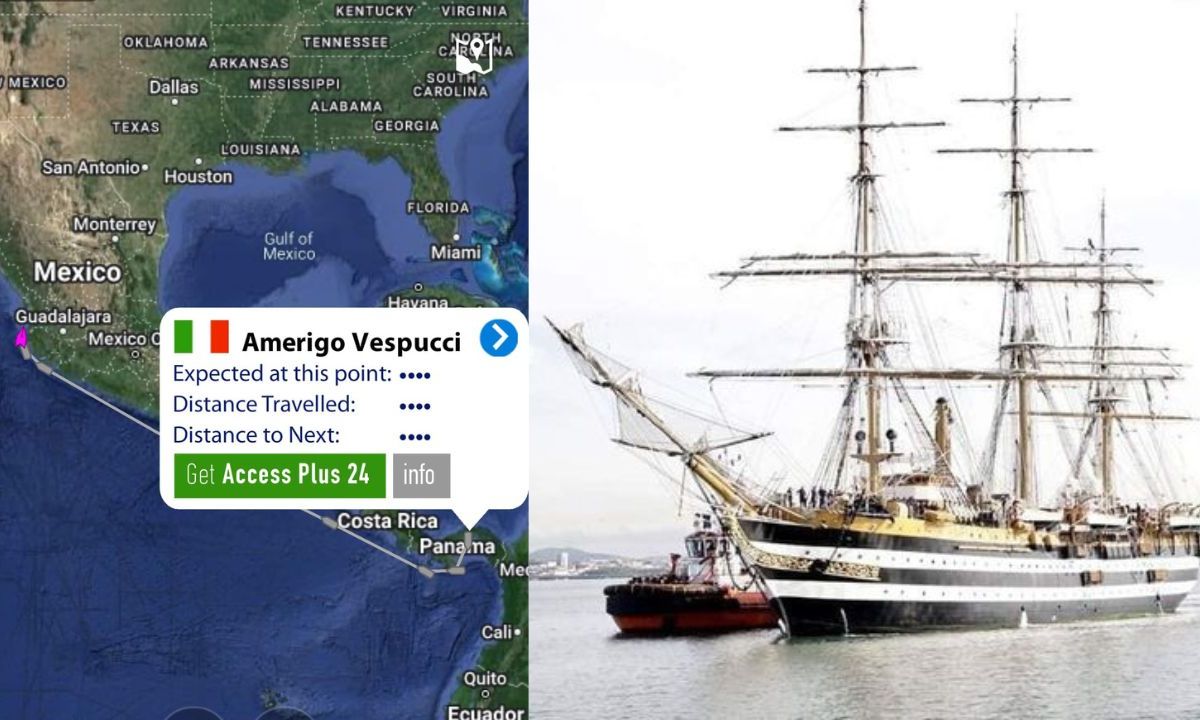 Navío Amerigo Vespucci arribará a Puerto Vallarta en próximo 28 de junio
