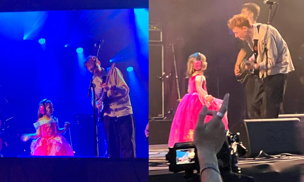 Durante su presentación en Glastonbury 2024, el cantante británico King Krule subió a su hija al escenario para interpretar "Seaforth".