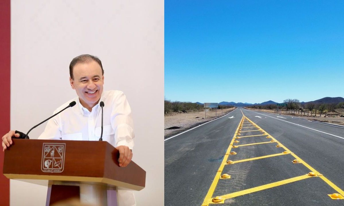 Avanza modernización de la carretera Guaymas-Chihuahua informó Alfonso Durazo