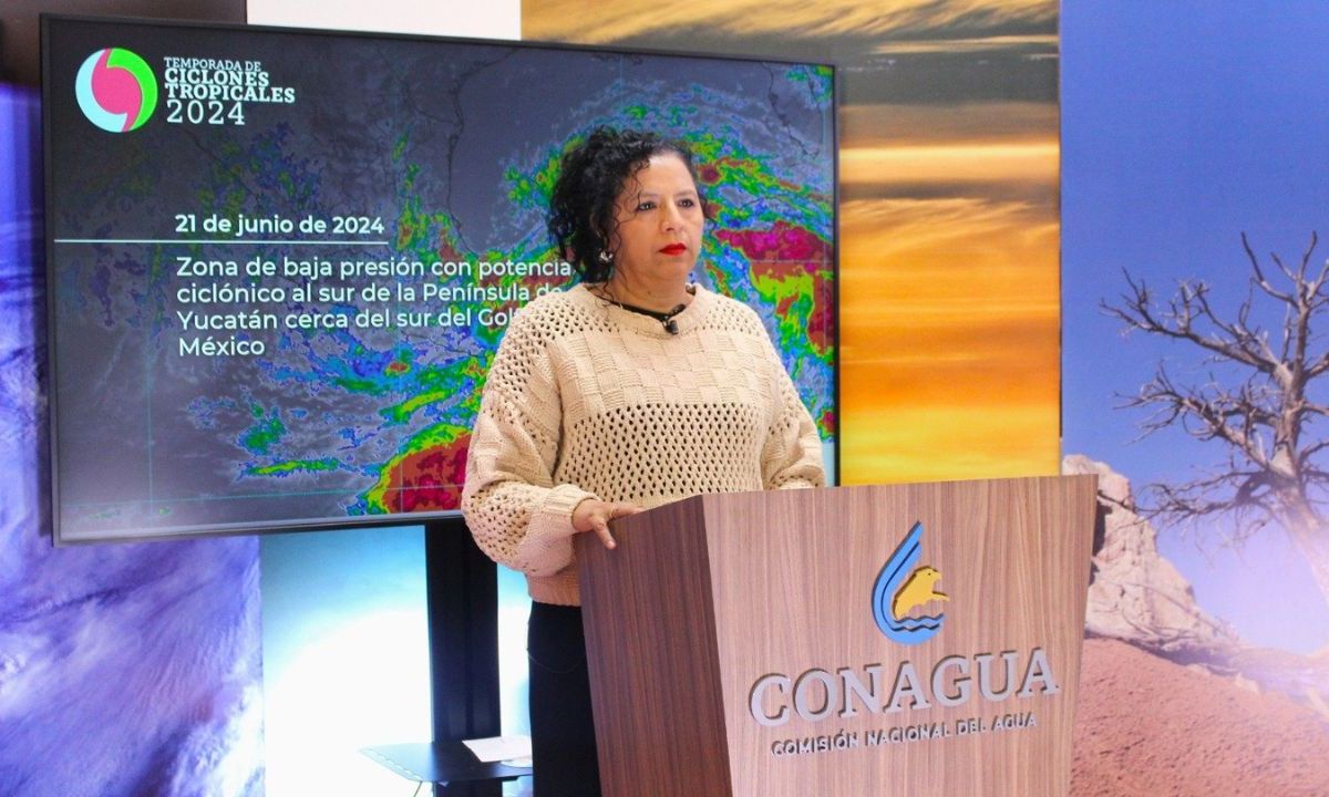 SMN alerta sobre posible desarrollo ciclónico en el Golfo de México
