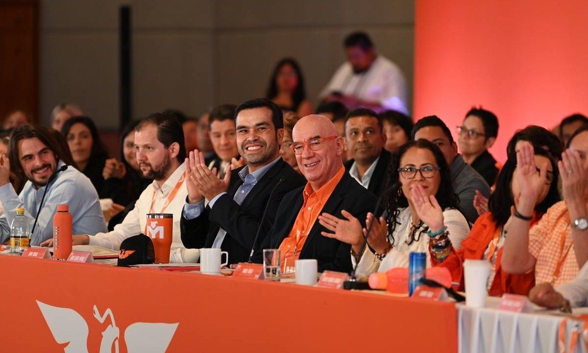 Ex candidato presidencial Jorge Álvarez Máynez volvió a la escena política en evento interno de su partido
