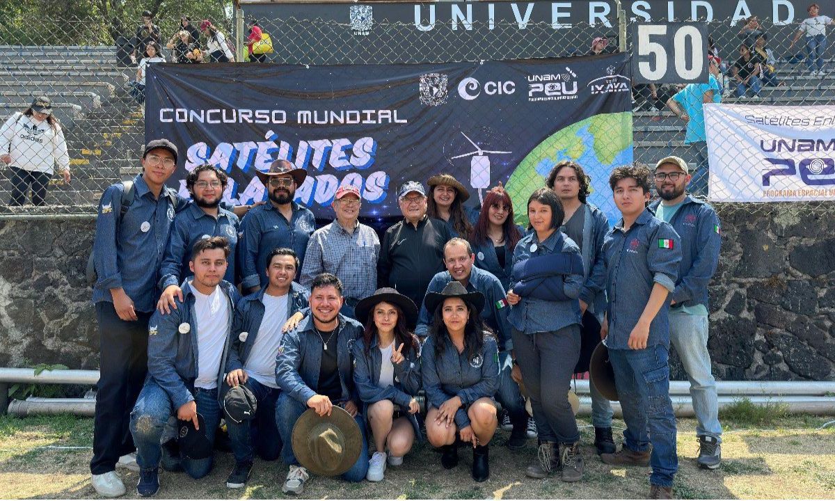 Representativo de la Universidad Politécnica de Tulancingo obtuvo cuarto lugar en Programa Espacial de la UNAM