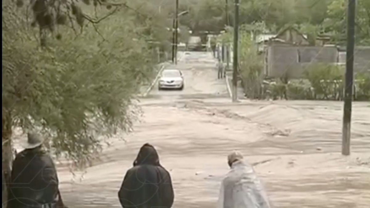 Las lluvias provocadas por el paso de la tormenta tropical _Alberto_ desbordaron el río Corona, en el municipio Gümez, Tamaulipas