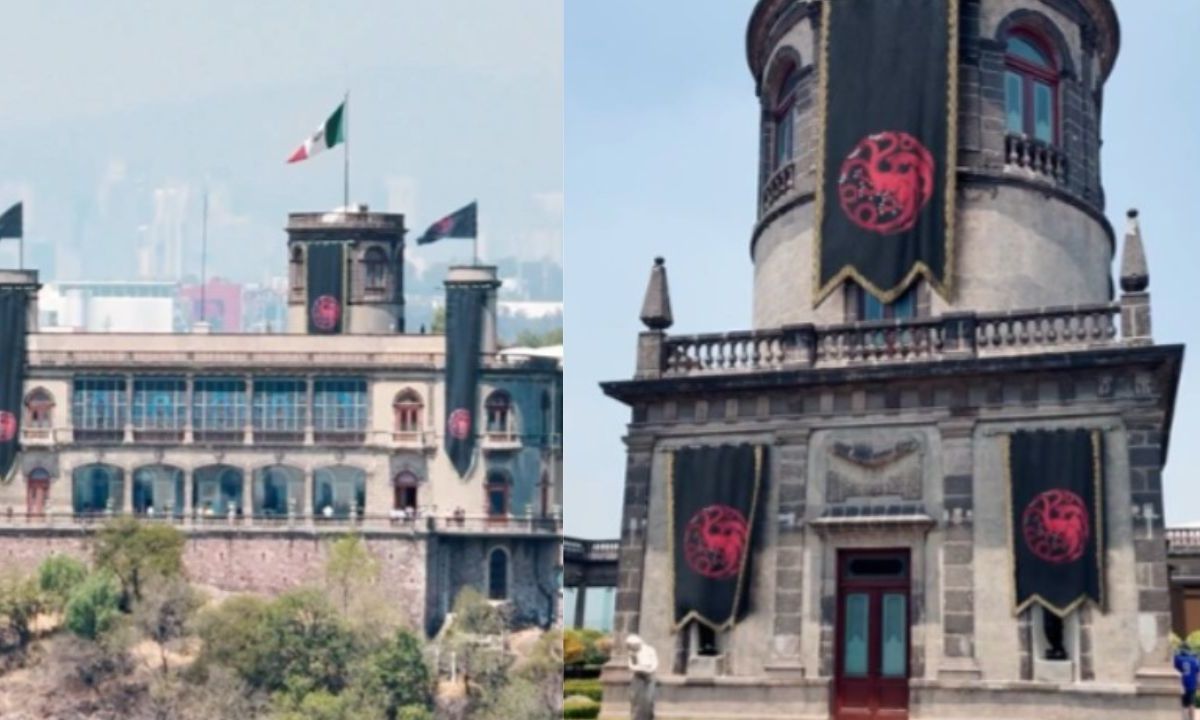 En vísperas del estreno de la segunda temporada de La casa del dragón, la reina y el consejo negro reclamaron el Castillo de Chapultepec.